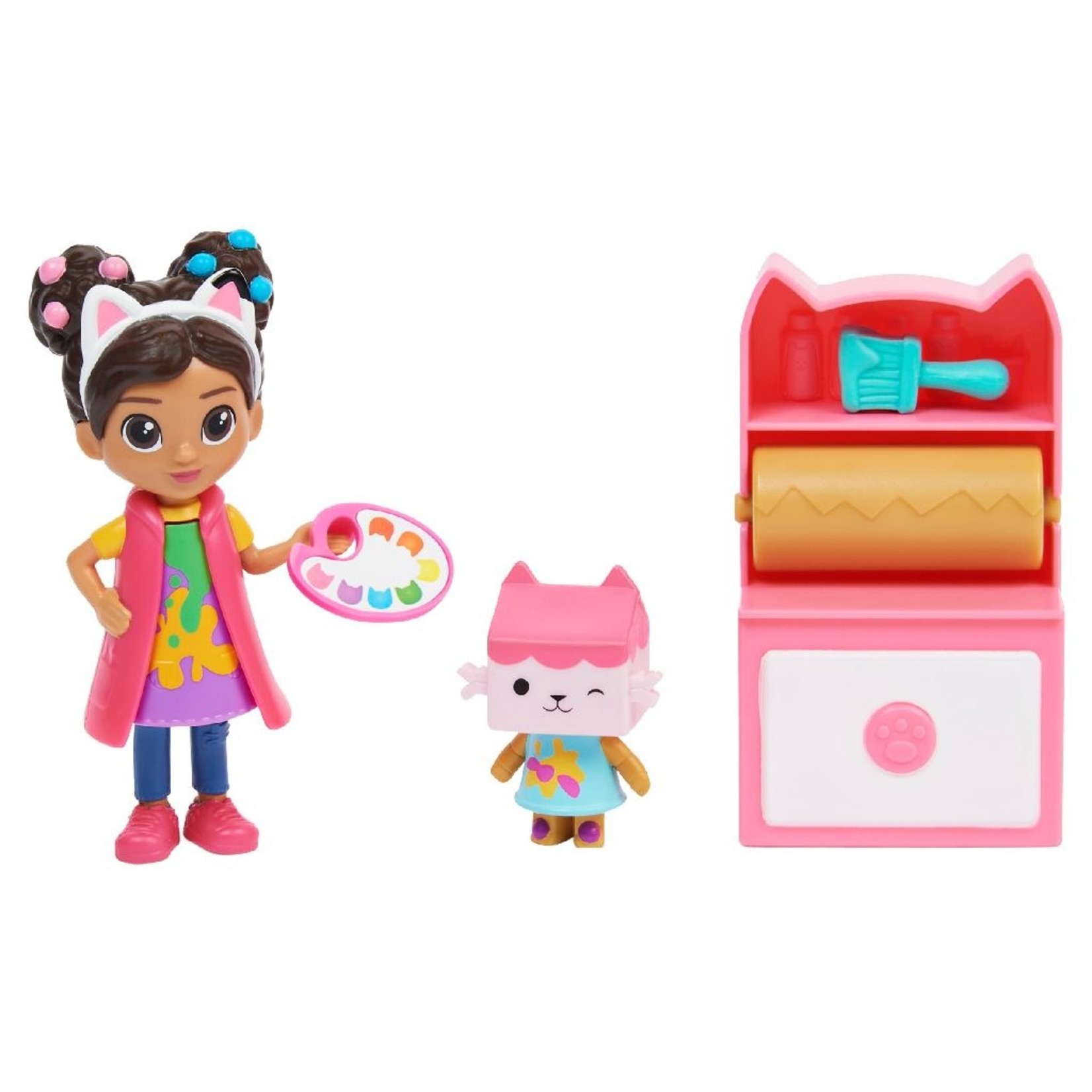 Spin Master Gabby's Poppenhuis Cat-tivity Pack – Gabby’s Art Studio