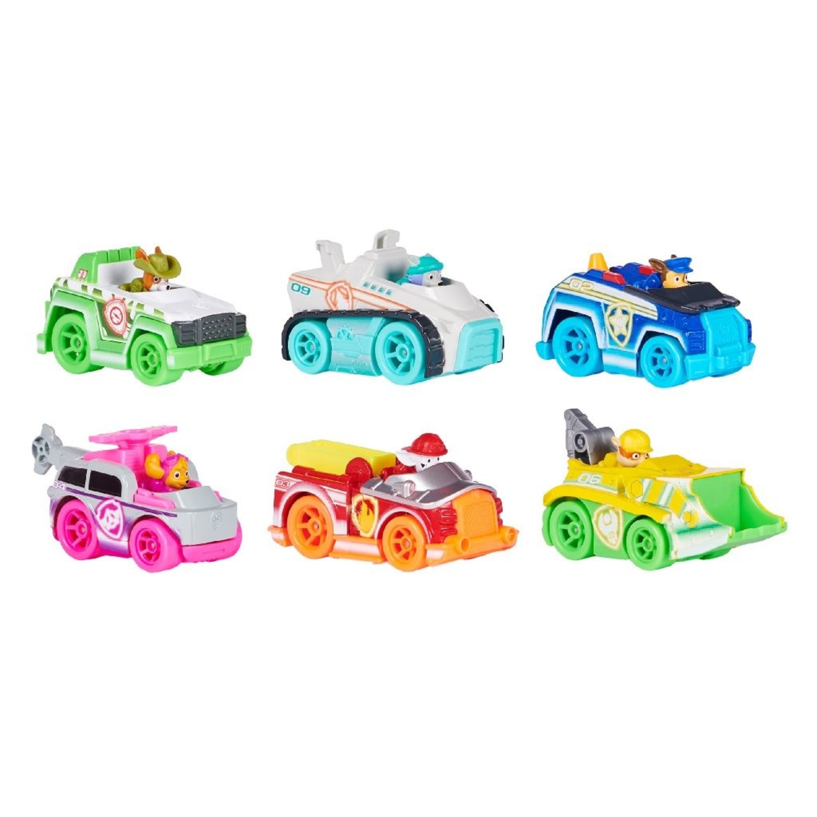 Spin Master Paw Patrol True Metal Neon 6 Pack