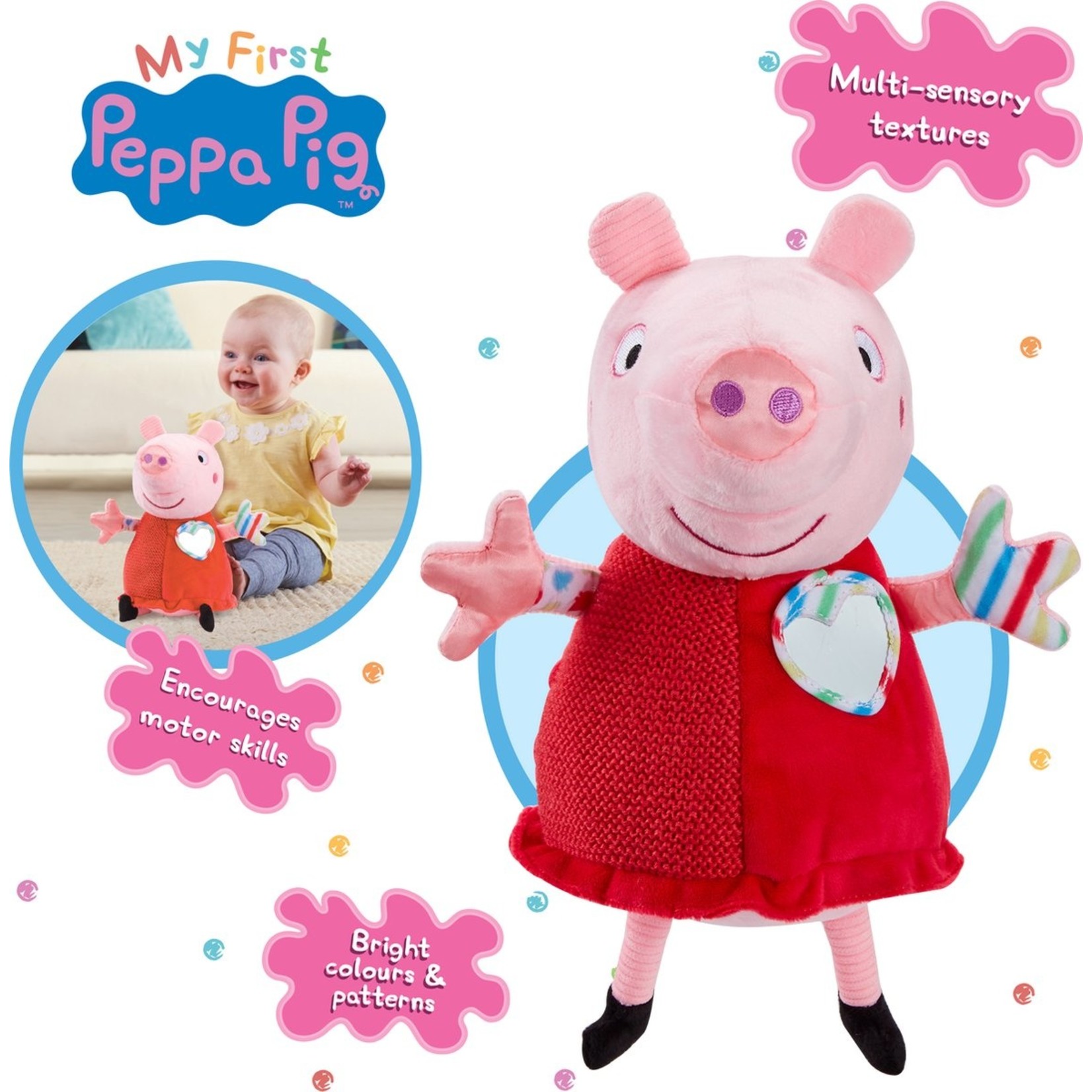 Character Peppa Pig My First Sensory Knuffel