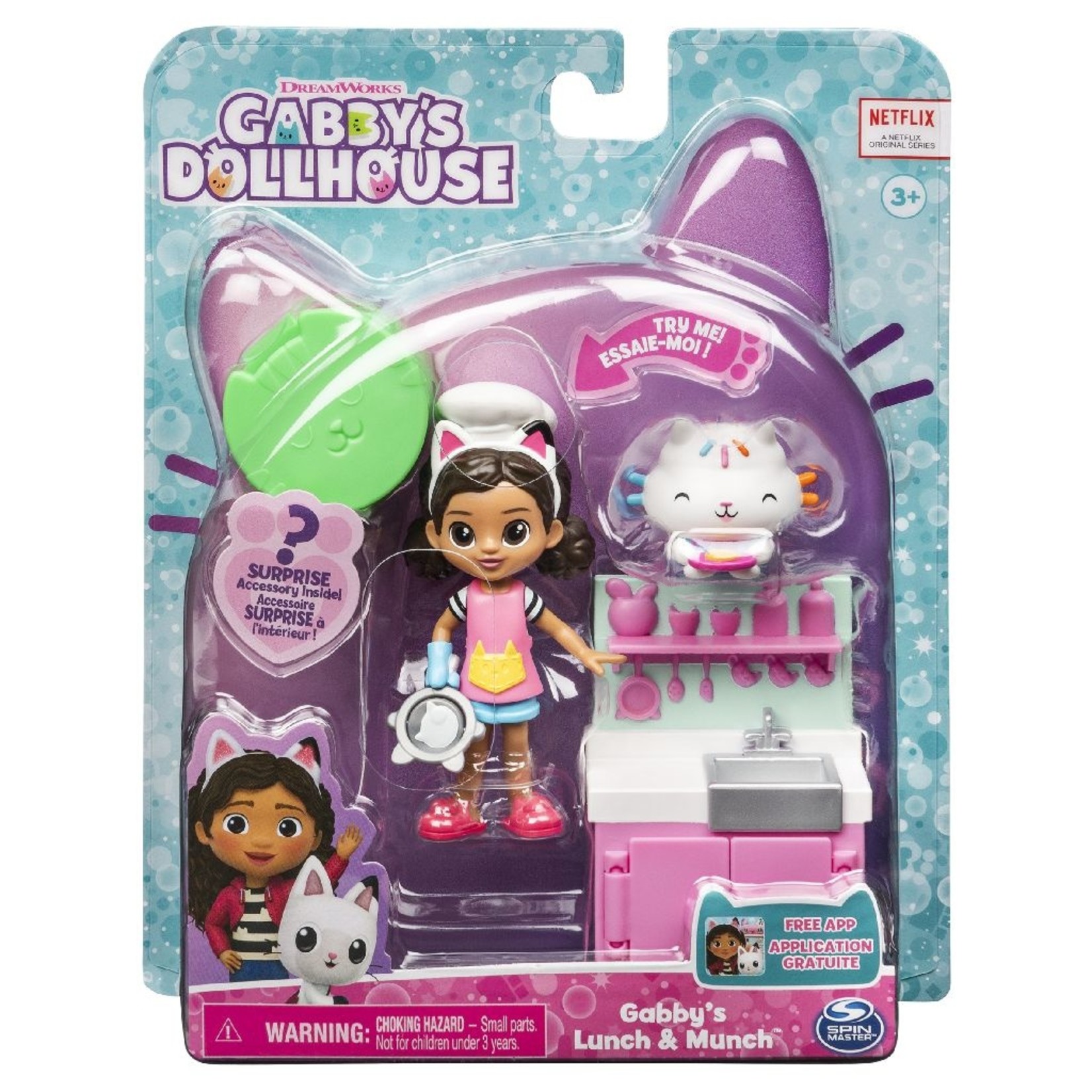 Spin Master Gabby's Poppenhuis Cat-tivity Pack – Gabby’s Lunch