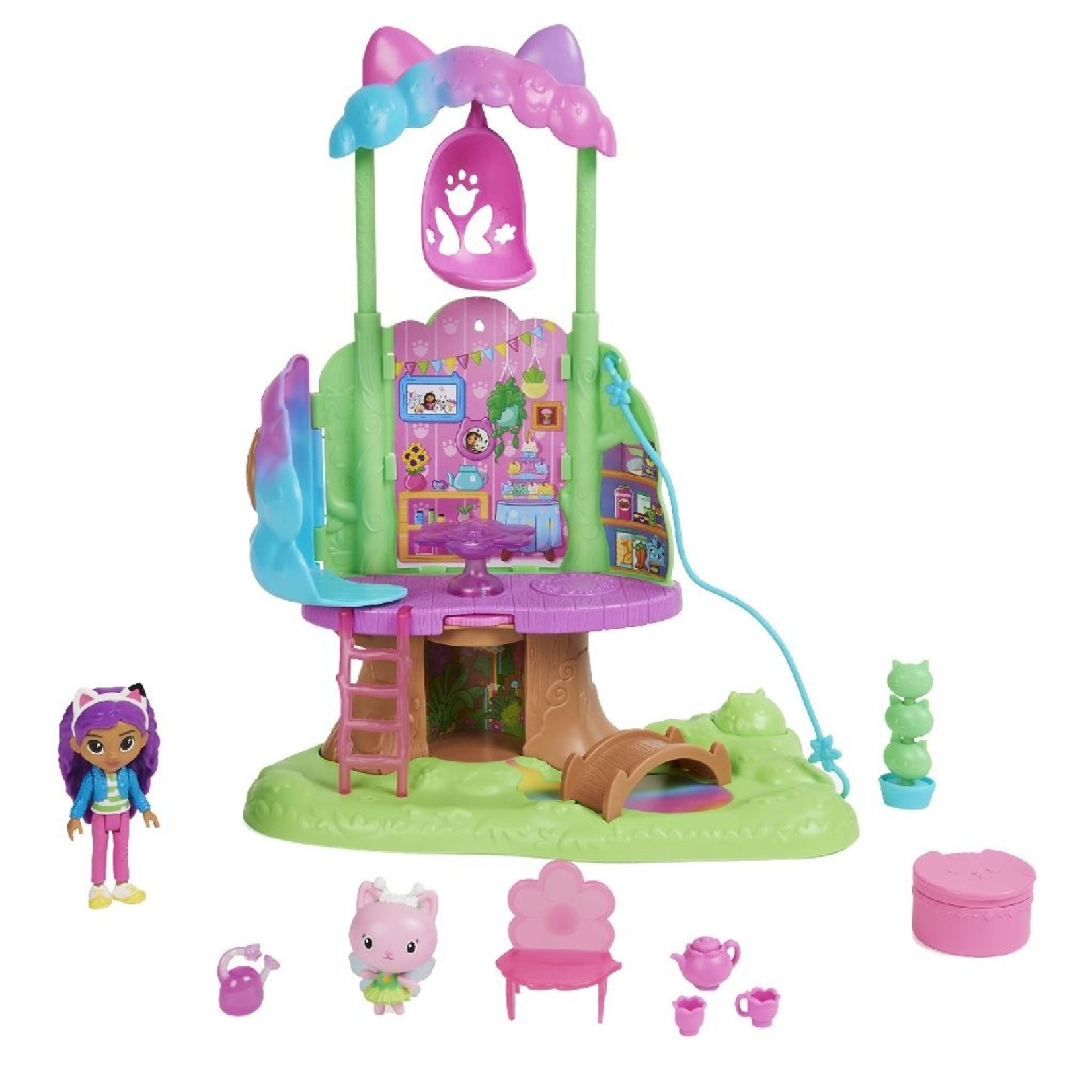 Spin Master Gabby's Poppenhuis – Kitty Fee Tuin Boomhut