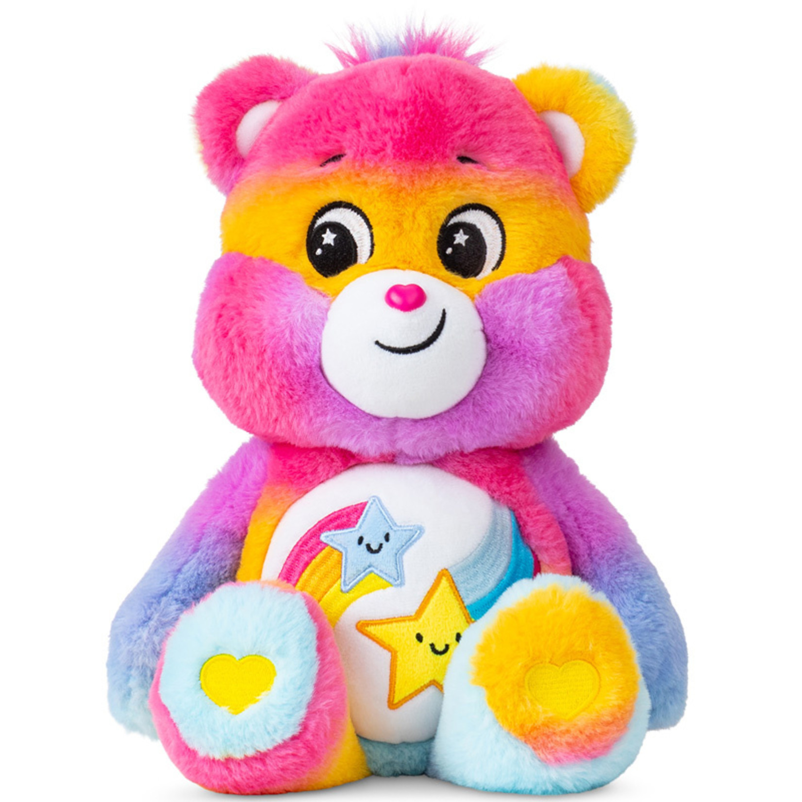 Troetelbeertjes 35 cm Durf te Zorgen Beertje - Dare to Care Bear