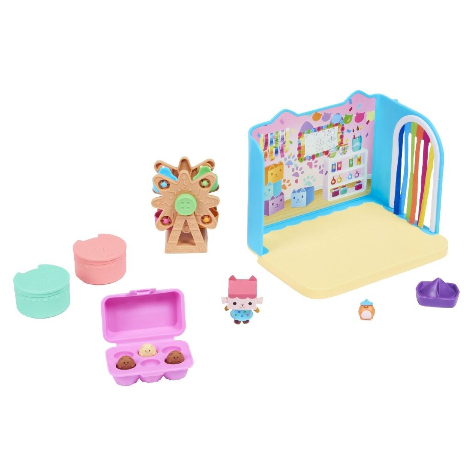 Spin Master Gabby’s Poppenhuis - Baby Box Kitty Knutselkamer