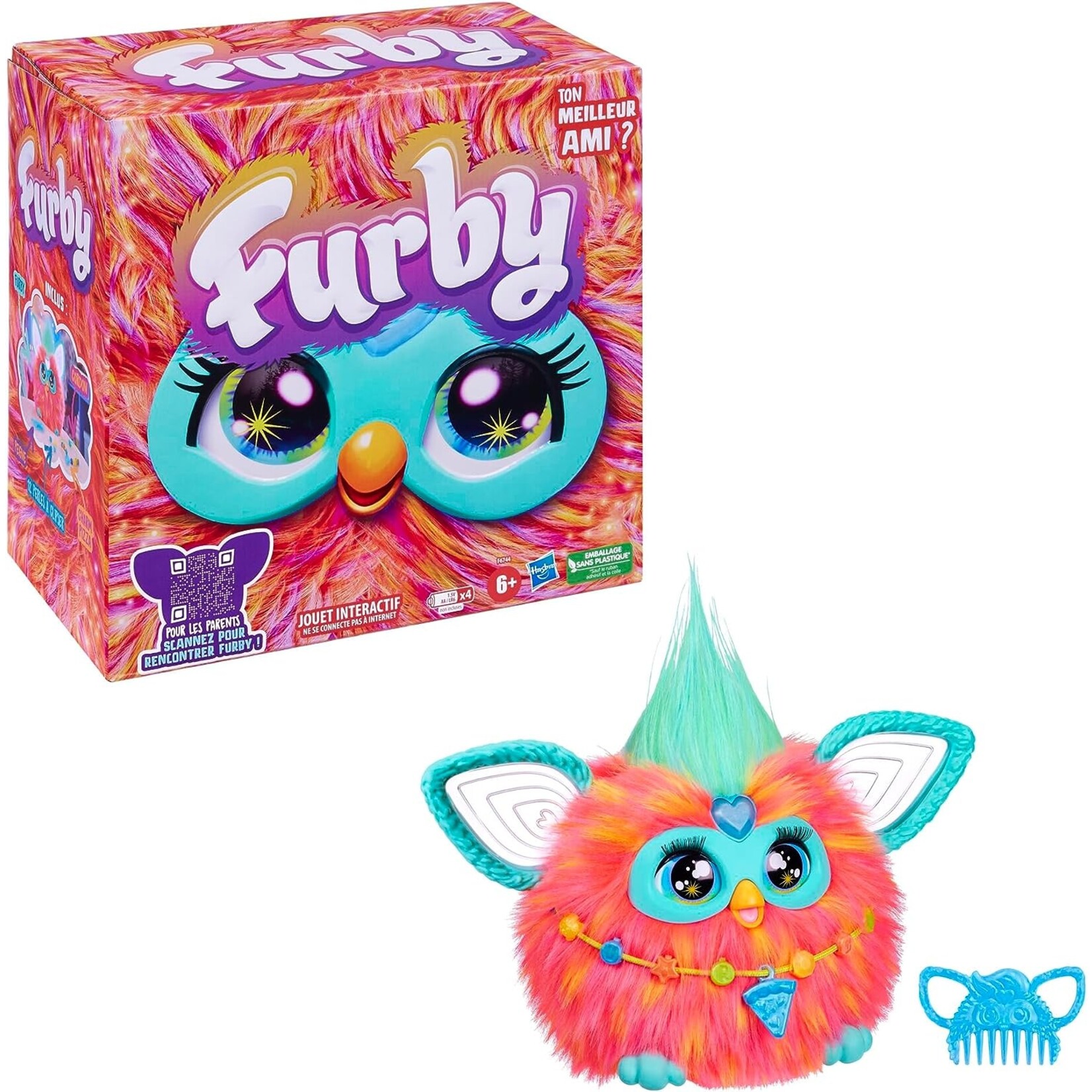 Hasbro Furby Coral – Engels sprekend