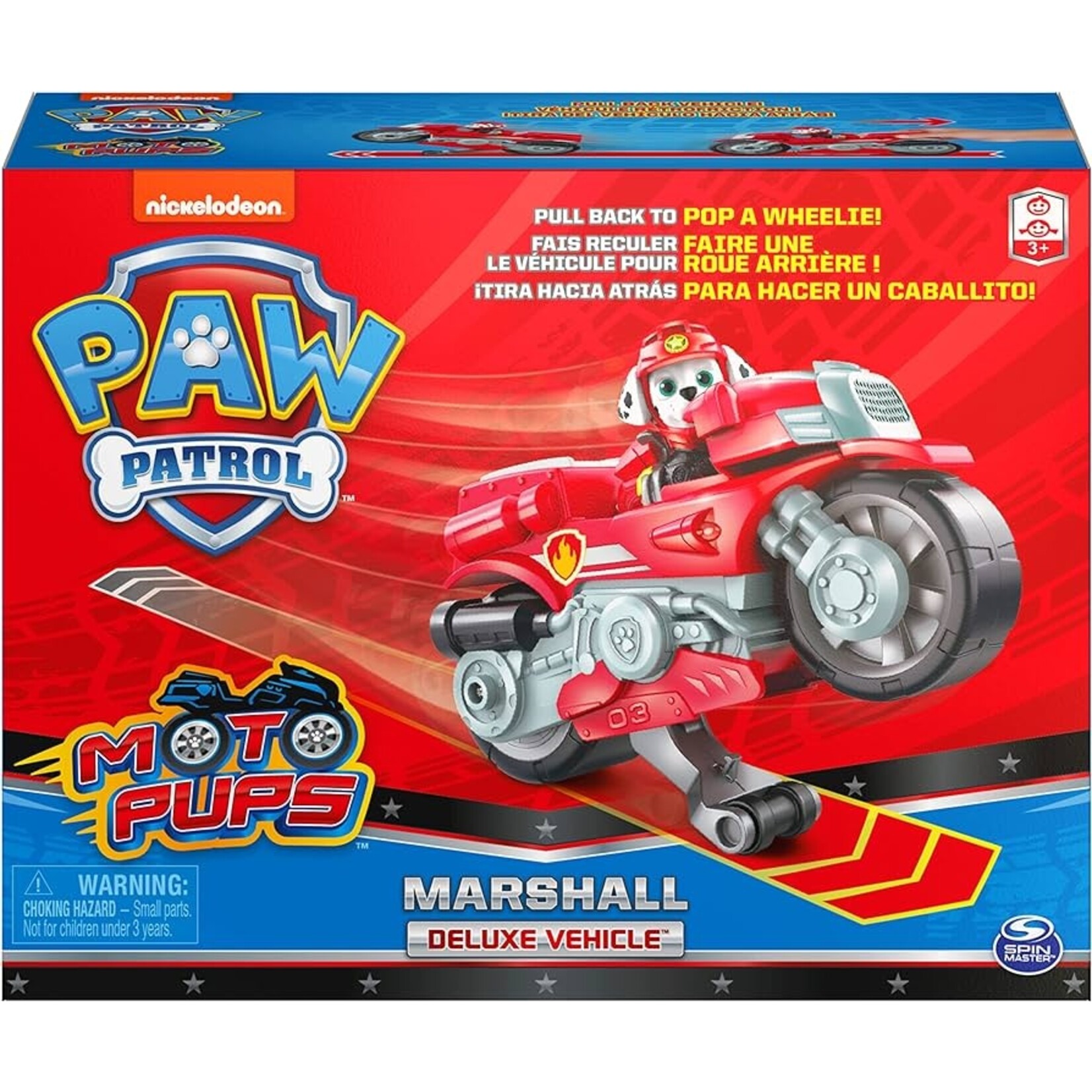 Spin Master Paw Patrol Moto Themed Marshall