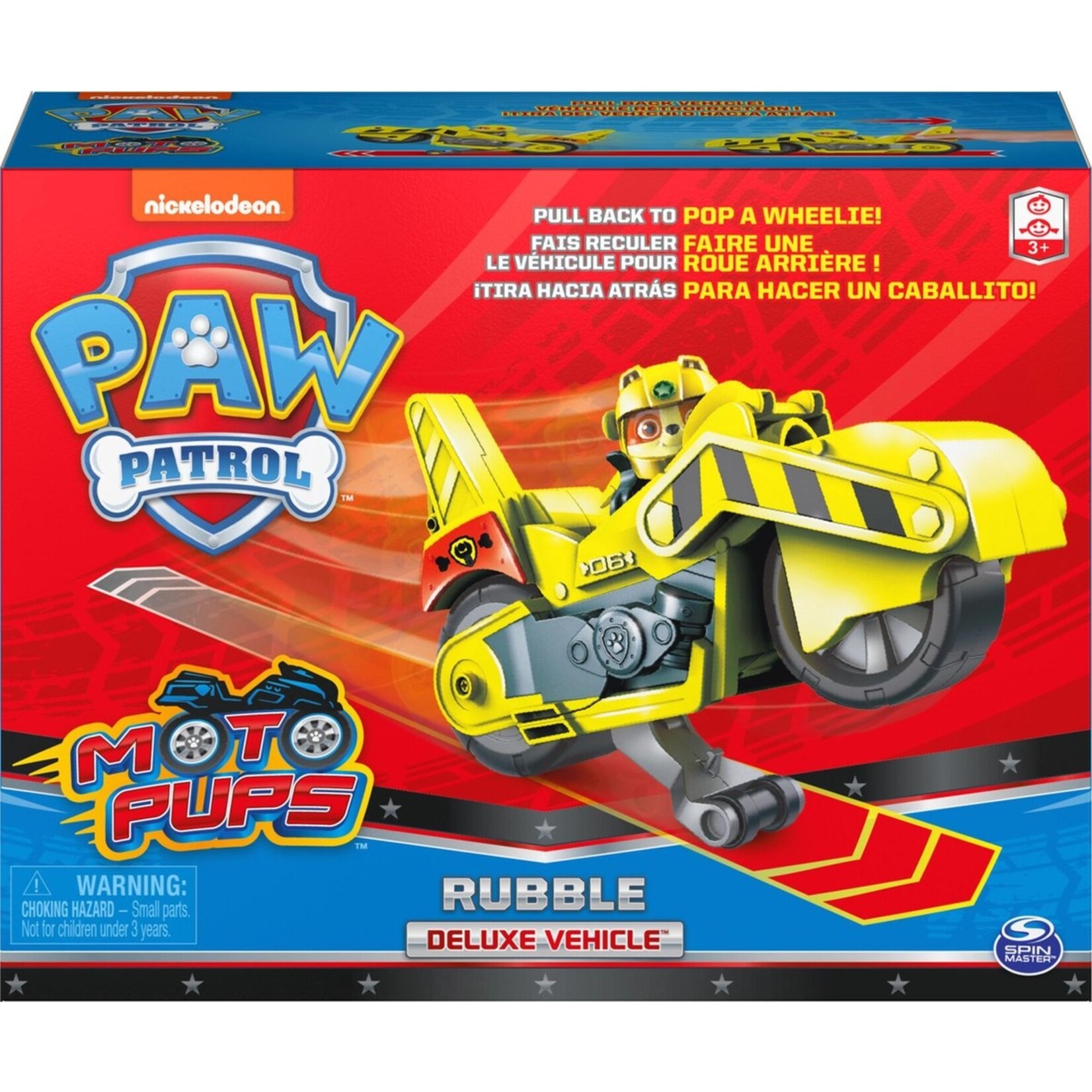 Spin Master Paw Patrol Moto Themed Rubble