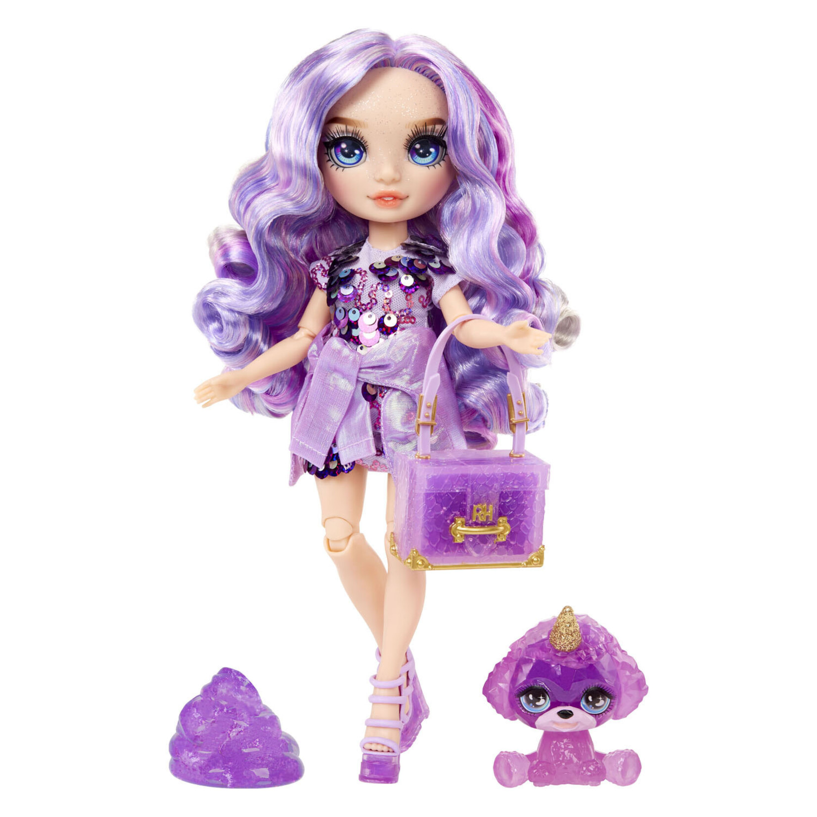 MGA Entertainment Rainbow High Classic Rainbow Fashion Violet