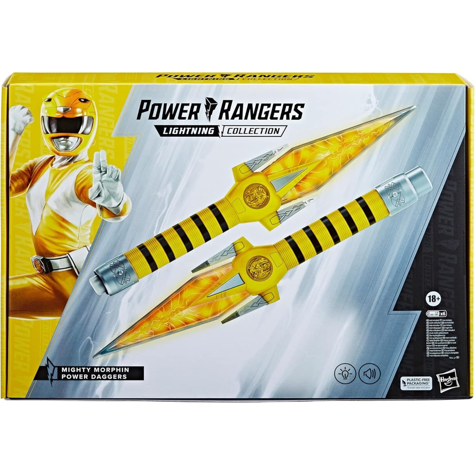 Power Rangers Yellow Ranger Power Daggers