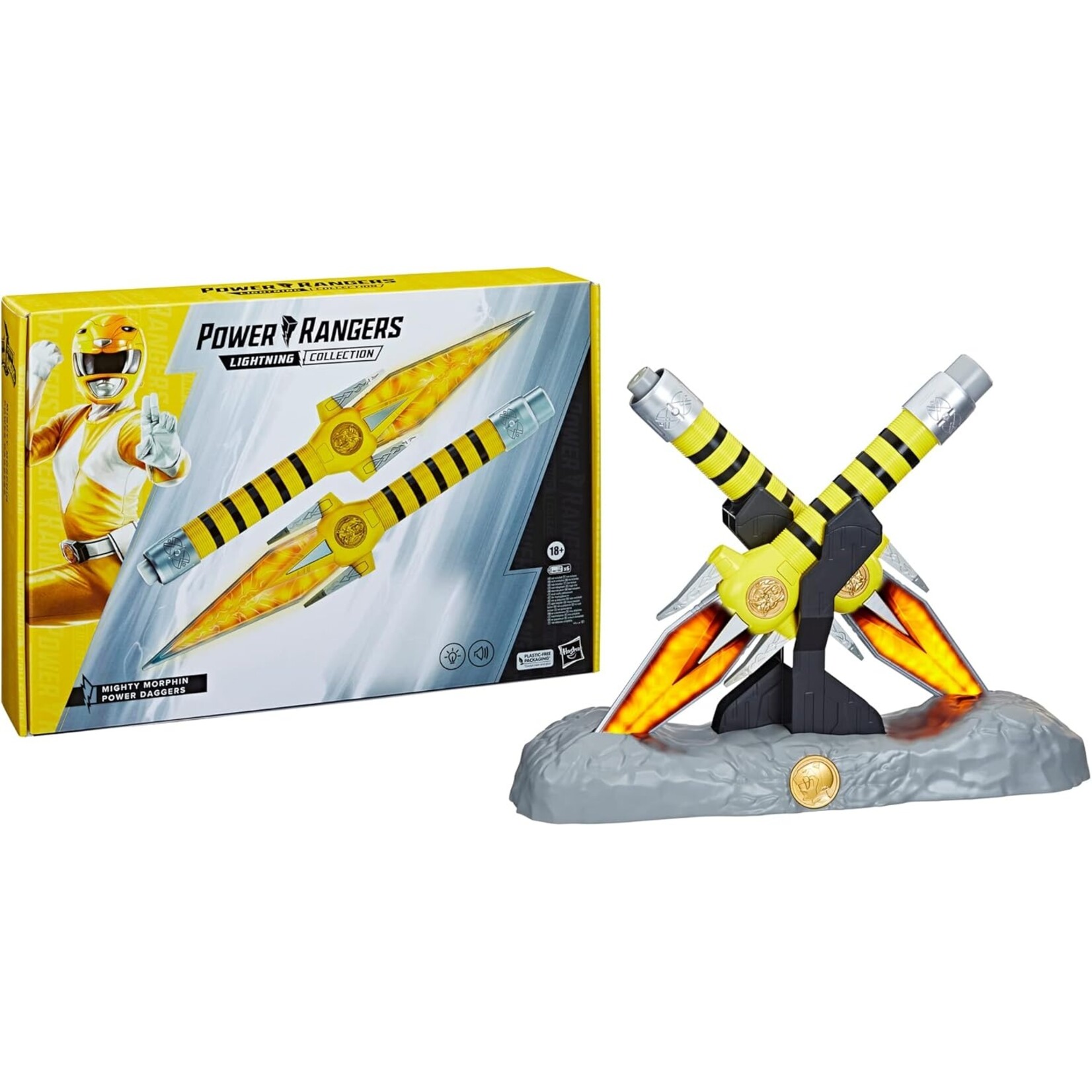 Power Rangers Yellow Ranger Power Daggers