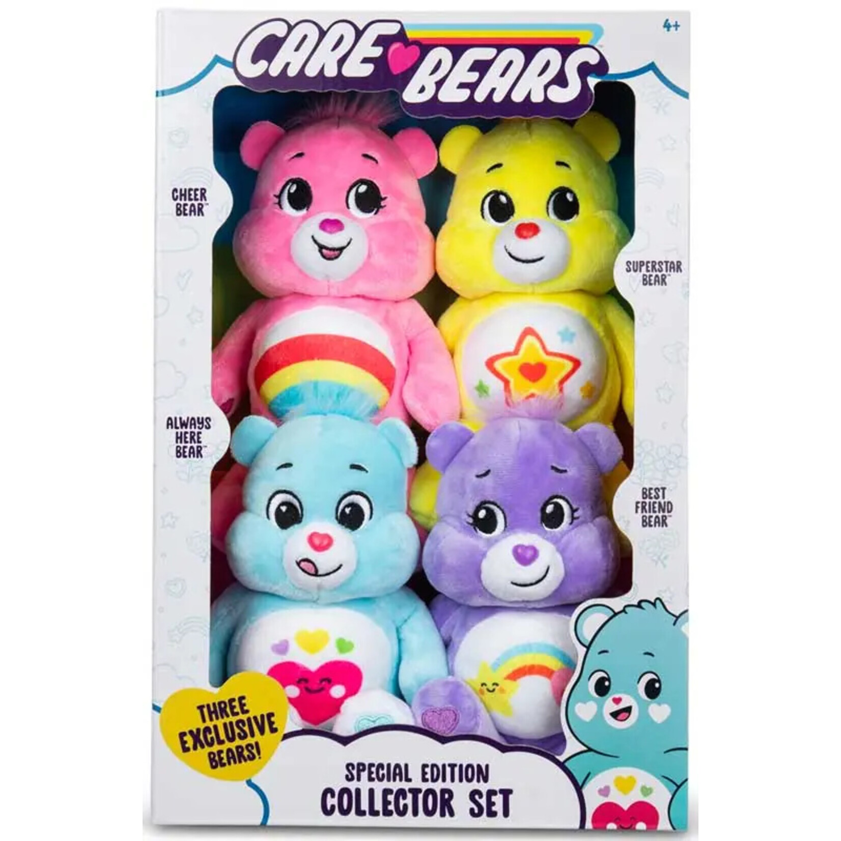 Troeelbeertjes Speciale Editie Knuffels 20 cm – Set van 4