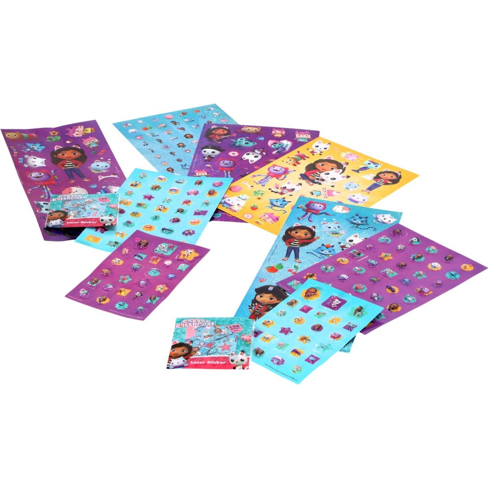Spin Master Gabby's Poppenhuis Stickers Set