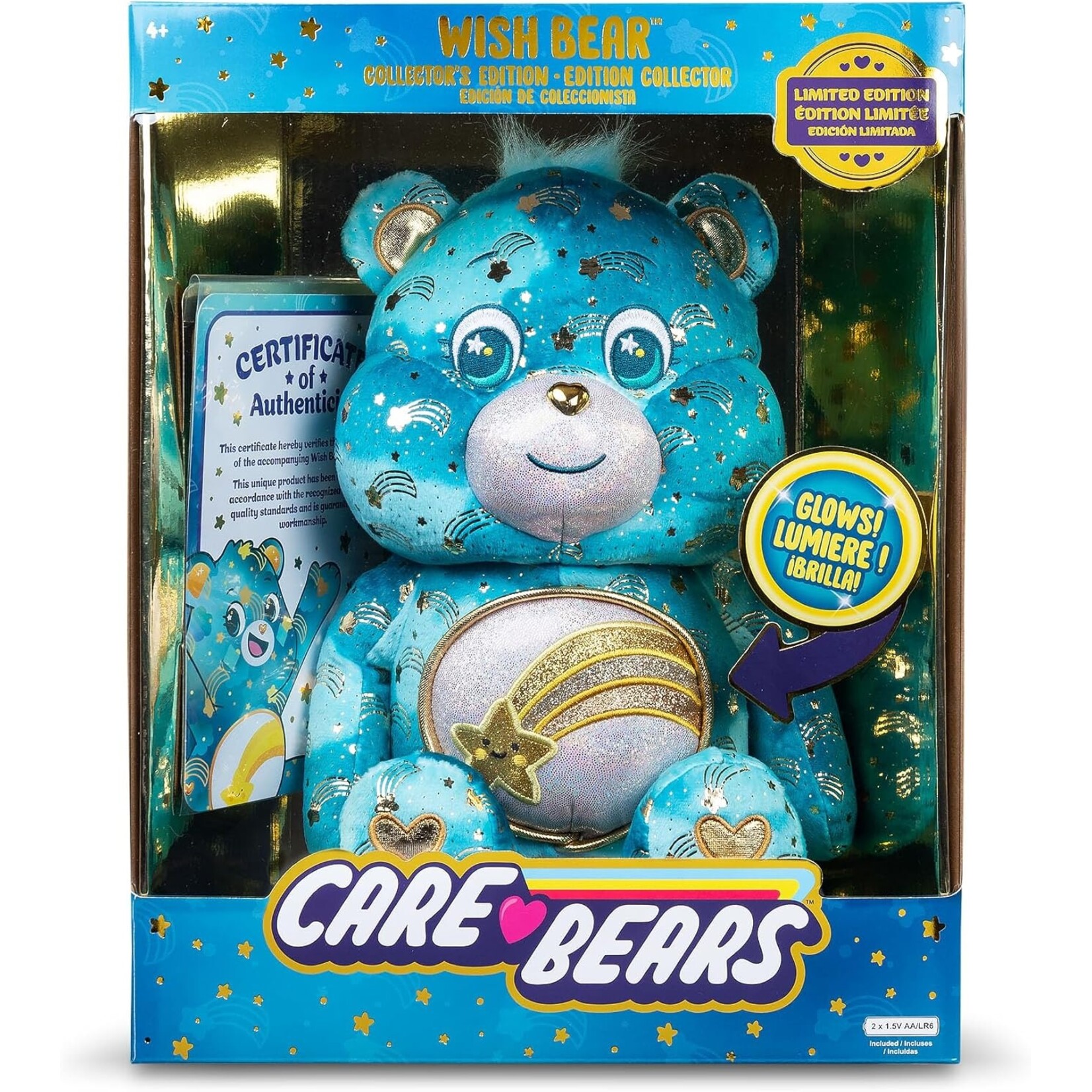 Troetelbeertjes Glowing Belly – Wish Bear