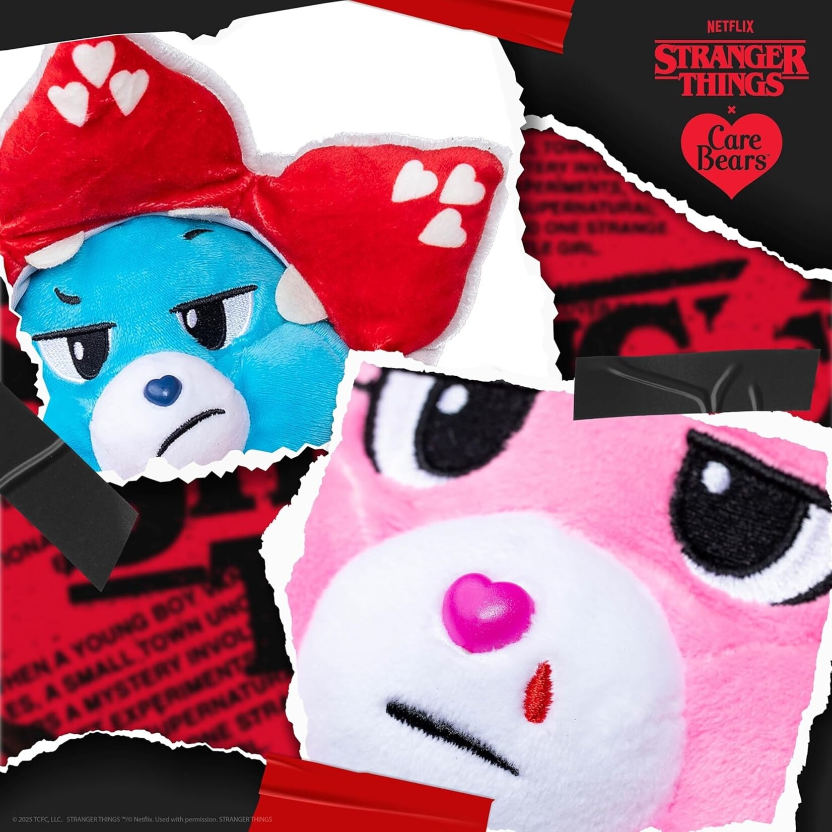 Troetelbeertjes knuffels 30 cm Stranger Things –  Eleven en Demogorgon