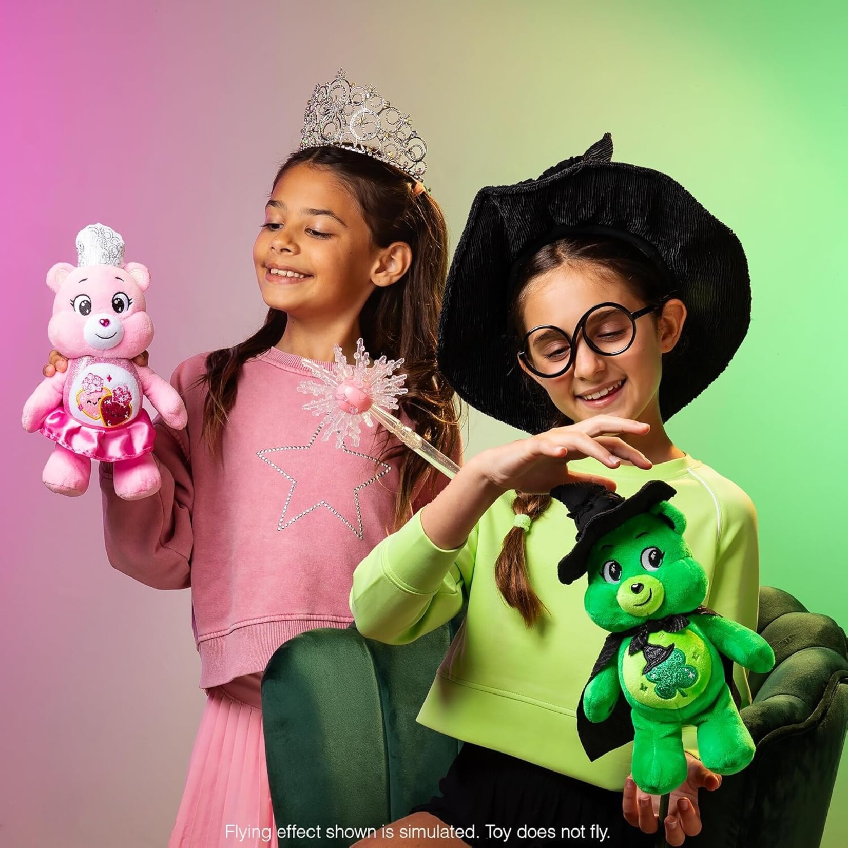 Troetelbeertjes knuffel 22 cm Wicked – Good Luck Bear als Elphaba