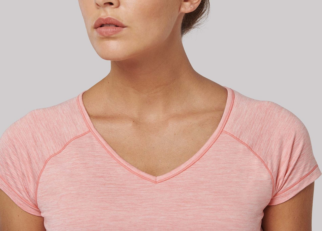 Proact Eco-Friendly Sportshirt Sportiva Donna  Marl Pink