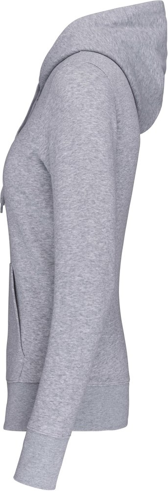 Kariban Eco-Friendly hoodie Dames Oxford-Grey