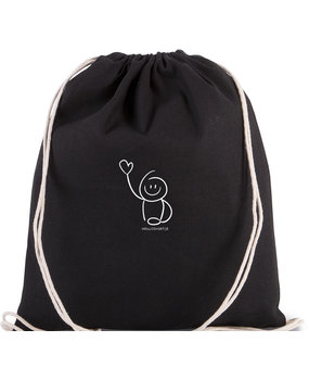 Kimood Eco friendly gift rugtasje Zwart Kimood Eco friendly gift rugtasje Zwart