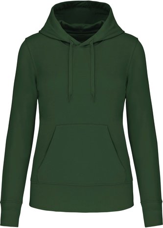 Kariban Eco-Friendly hoodie Dames Forest-Green
