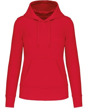 Kariban Eco-Friendly hoodie Dames Red Kariban Eco-Friendly hoodie Dames Red