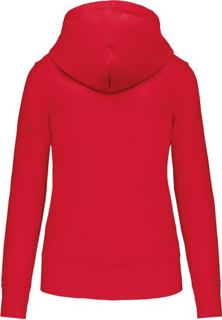 Kariban Eco-Friendly hoodie Dames Red
