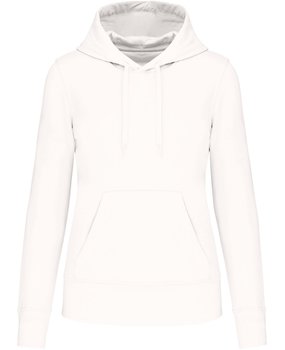 Kariban Eco-Friendly hoodie Dames White Kariban Eco-Friendly hoodie Dames White