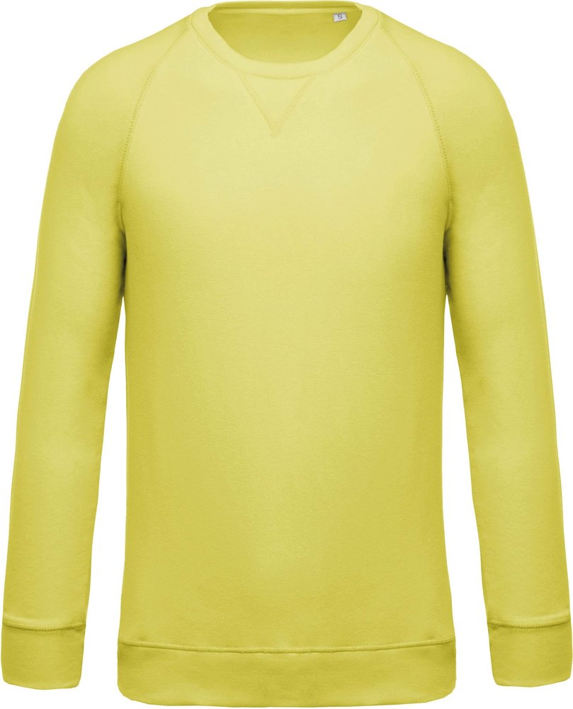 Kariban Eco-Friendly Sweater Heren Lemon Yellow Kariban Eco-Friendly Sweater Heren Lemon Yellow