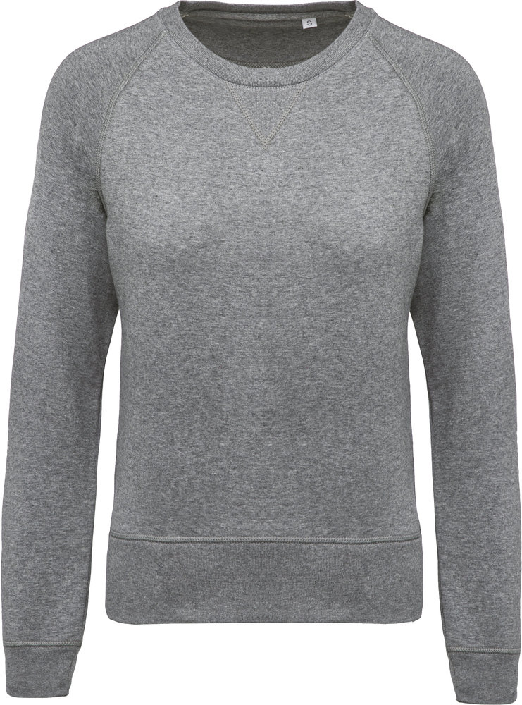 Kariban Eco-Friendly Sweater Dames Grey-Gemêleerd