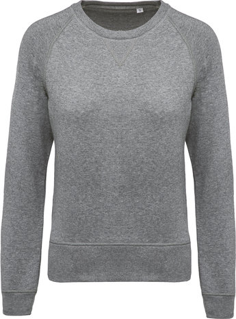 Kariban Eco-Friendly Sweater Dames Grey-Gemêleerd