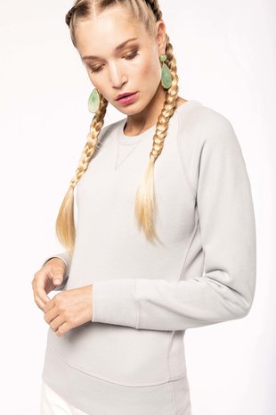 Kariban Eco-Friendly Sweater Dames Snow-Grey Kariban Eco-Friendly Sweater Dames Snow-Grey