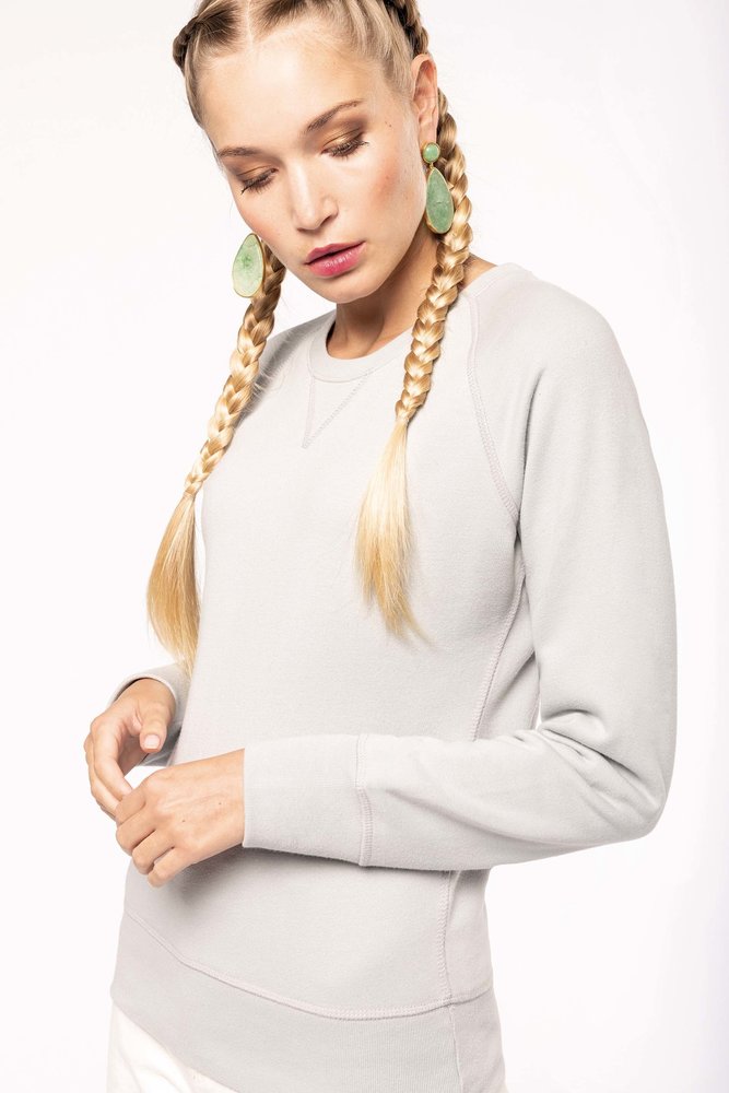 Kariban Eco-Friendly Sweater Dames Storm-Grey Kariban Eco-Friendly Sweater Dames Storm-Grey
