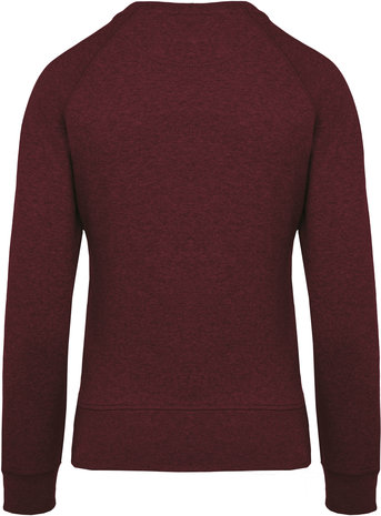 Kariban Eco-Friendly Sweater Dames Wine-Gemêleerd