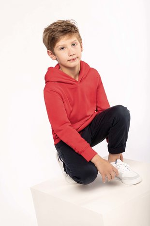 Kariban Eco-Friendly hoodie Kids Red Kariban Eco-Friendly hoodie Kids Red