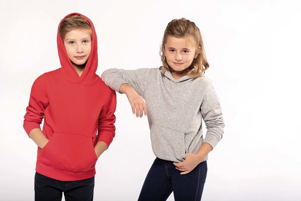 Kariban Eco-Friendly hoodie Kids Red Kariban Eco-Friendly hoodie Kids Red