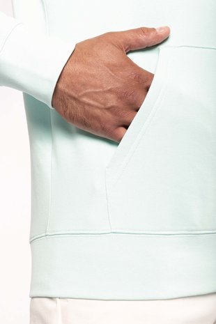 Kariban Eco-Friendly Hoodie Uni French Navy-Gemêleerd