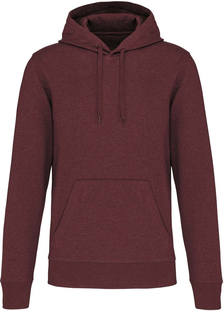 Kariban Eco-Friendly Hoodie Uni Wine-Gemêleerd