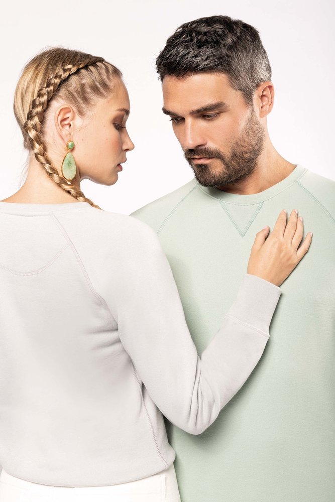 Kariban Eco-Friendly Sweater Heren Wine gemêleerd Kariban Eco-Friendly Sweater Heren Wine gemêleerd