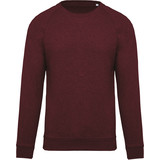 Kariban Eco-Friendly Sweater Heren Wine gemêleerd Kariban Eco-Friendly Sweater Heren Wine gemêleerd