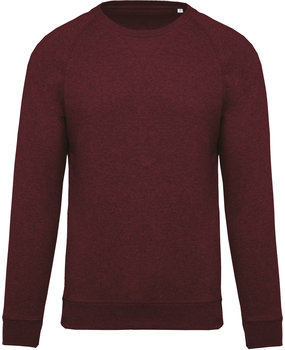 Kariban Eco-Friendly Sweater Heren Wine gemêleerd Kariban Eco-Friendly Sweater Heren Wine gemêleerd