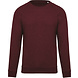 Kariban Eco-Friendly Sweater Heren Wine gemêleerd Kariban Eco-Friendly Sweater Heren Wine gemêleerd