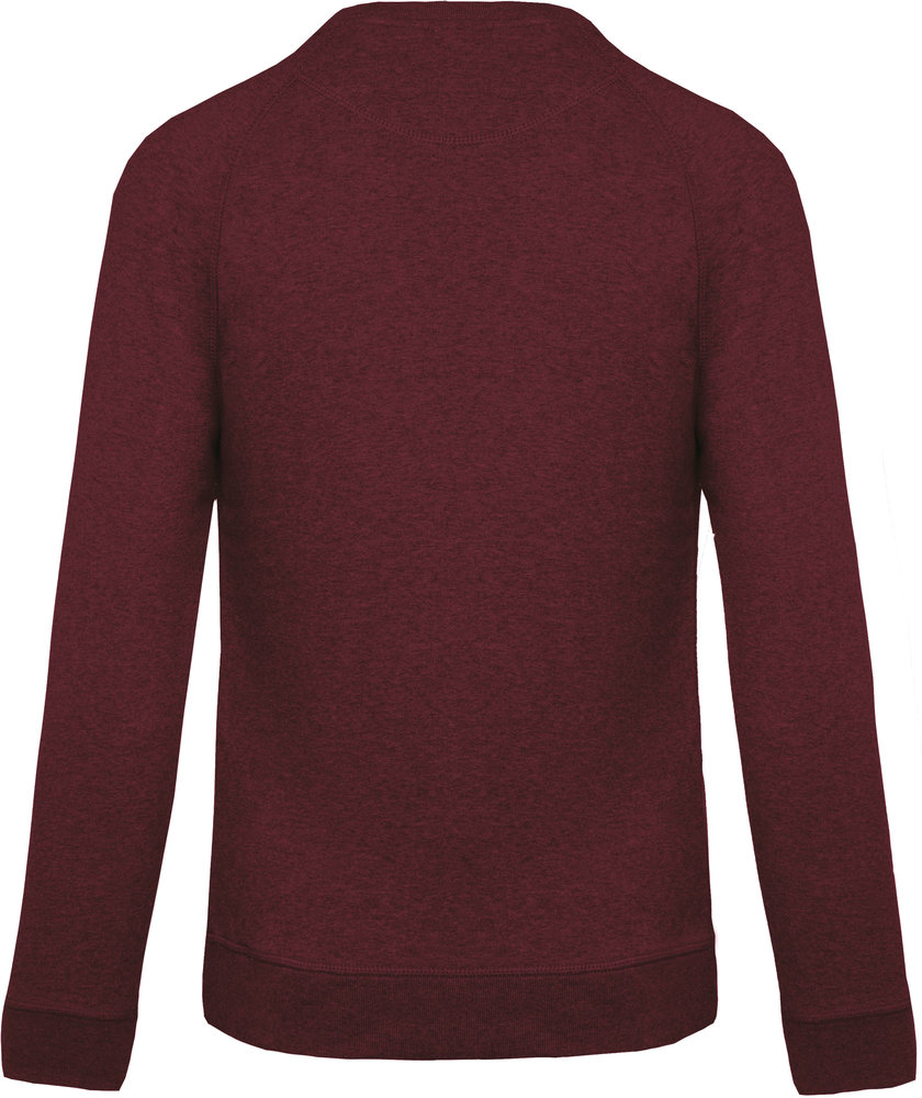 Kariban Eco-Friendly Sweater Heren Wine gemêleerd Kariban Eco-Friendly Sweater Heren Wine gemêleerd
