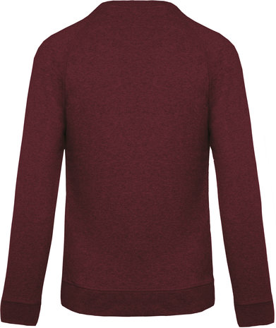 Kariban Eco-Friendly Sweater Heren Wine gemêleerd Kariban Eco-Friendly Sweater Heren Wine gemêleerd