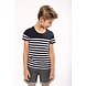 Kariban Eco-Friendly Marine-t-shirt KIDS Wit-Navy Kariban Eco-Friendly Marine-t-shirt KIDS Wit-Navy