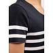 Kariban Eco-Friendly Marine-t-shirt KIDS Wit-Navy Kariban Eco-Friendly Marine-t-shirt KIDS Wit-Navy