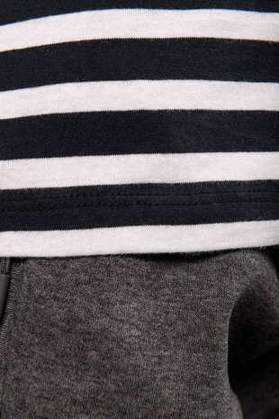 Kariban Eco-Friendly  Marine-t-shirt KIDS Navy - Wit Kariban Eco-Friendly  Marine-t-shirt KIDS Navy - Wit