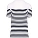 Kariban Eco-Friendly Marine-t-shirt HEREN Wit-Navy Kariban Eco-Friendly Marine-t-shirt HEREN Wit-Navy