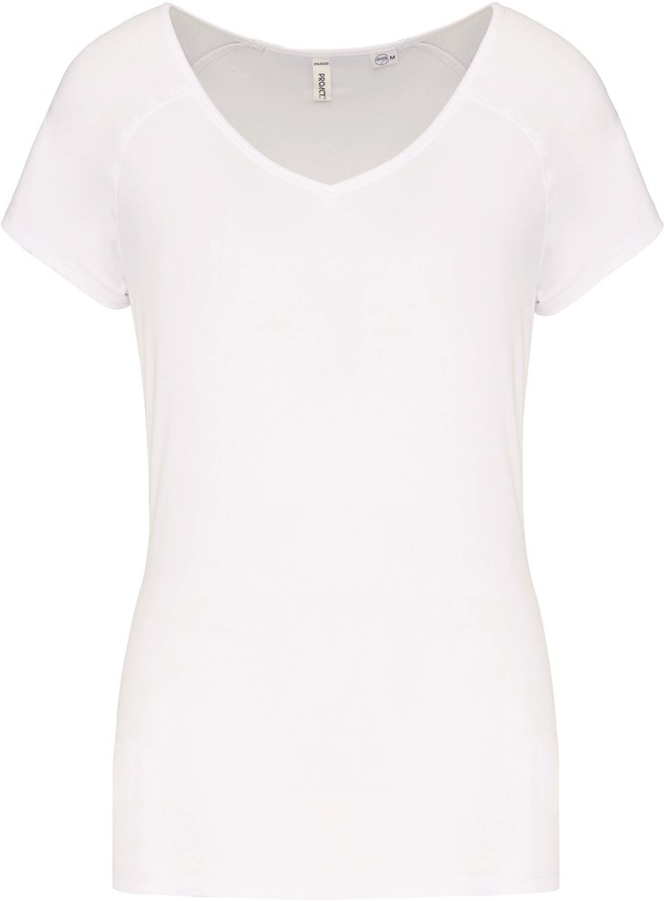 Proact Eco-Friendly Sportshirt Sportiva Donna White Proact Eco-Friendly Sportshirt Sportiva Donna White