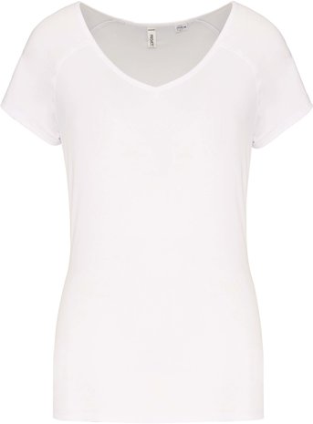Proact Eco-Friendly Sportshirt Sportiva Donna White Proact Eco-Friendly Sportshirt Sportiva Donna White