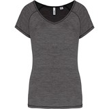 Proact Eco-Friendly Sportshirt Sportiva Donna  Marl Grey Proact Eco-Friendly Sportshirt Sportiva Donna  Marl Grey