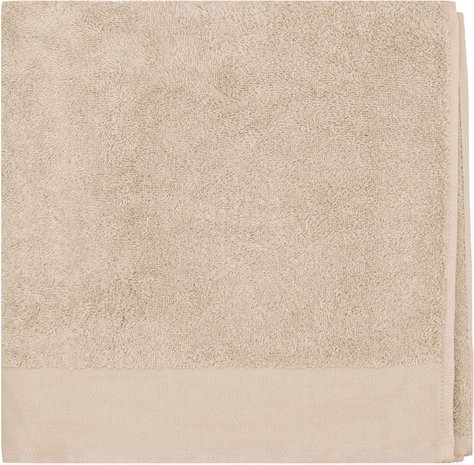 Kariban Eco-Friendly Handdoek 140 x 70 cm kleur: Linen, is te bedrukken