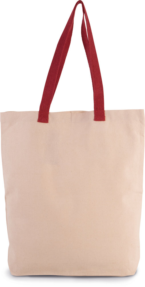 Kimood Eco-Friendly shopper kleur Natural-Cherryred Kimood Eco-Friendly shopper kleur Natural-Cherryred